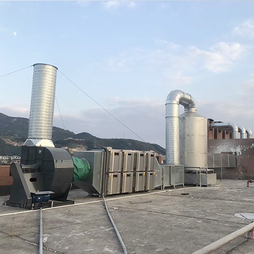 定型機煙（yān）塵廢氣（qì）處理設備